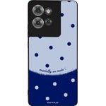 Sonique ���� Delulu Polka Era Series ��� Motorola Edge 50 5G Blue Mentally
