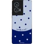 Sonique ���� Delulu Polka Era Series ��� Motorola Edge 50 Fusion 5G Blue Mentally