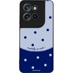 Sonique ���� Delulu Polka Era Series ��� Motorola Edge 50 Neo 5G / Edge 60 Neo 5G Blue Mentally