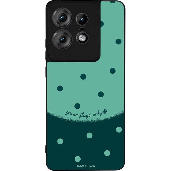 Sonique ���� Delulu Polka Era Series ��� Motorola Edge 50 Pro 5G Green Flags