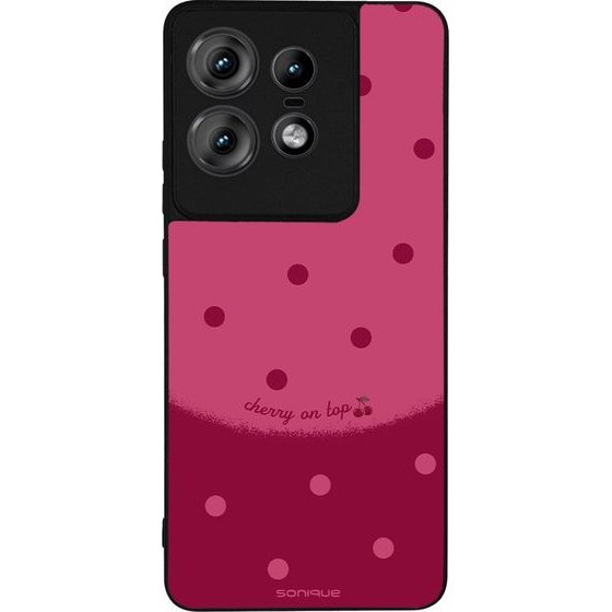 Sonique ���� Delulu Polka Era Series ��� Motorola Edge 50 Pro 5G Top Cherry