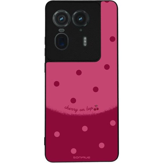 Sonique ���� Delulu Polka Era Series ��� Motorola Edge 50 Ultra Top Cherry