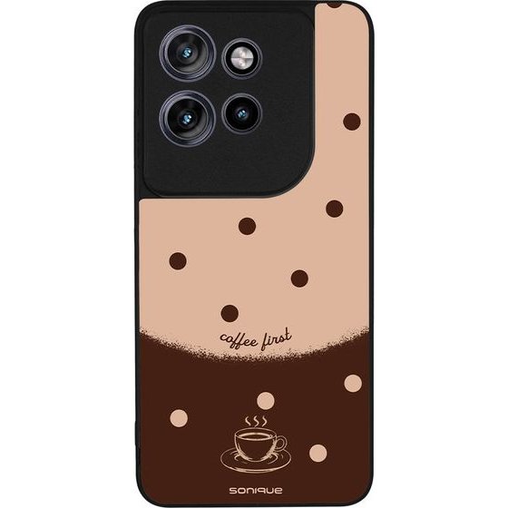 Sonique ���� Delulu Polka Era Series ��� Motorola Edge 60 Neo 5G Coffee First