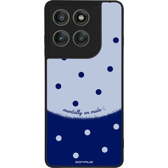 Sonique ���� Delulu Polka Era Series ��� Motorola Edge 60 Pro 5G Blue Mentally