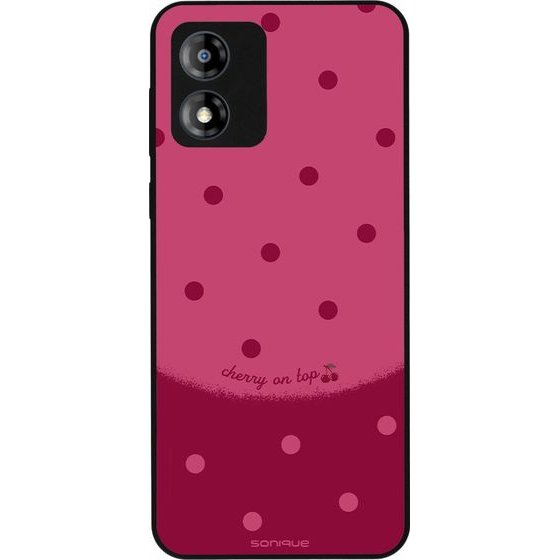 Sonique ���� Delulu Polka Era Series ��� Motorola Moto E13 4G Top Cherry
