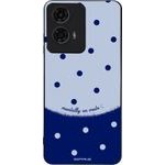 Sonique ���� Delulu Polka Era Series ��� Motorola Moto G04 4G / Moto G04s 4G / Moto G24 4G / Moto G24 4G Power / Moto E14 4G Blue Mentally