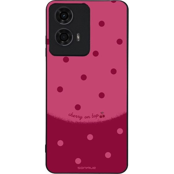 Sonique ���� Delulu Polka Era Series ��� Motorola Moto G04 4G / Moto G04s 4G / Moto G24 4G / Moto G24 4G Power / Moto E14 4G Top Cherry