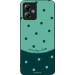 Sonique ���� Delulu Polka Era Series ��� Motorola Moto G14 4G Green Flags