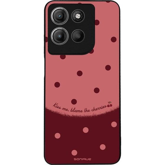 Sonique ���� Delulu Polka Era Series ��� Motorola Moto G15 4G / Moto G15 Power Blame Cherries