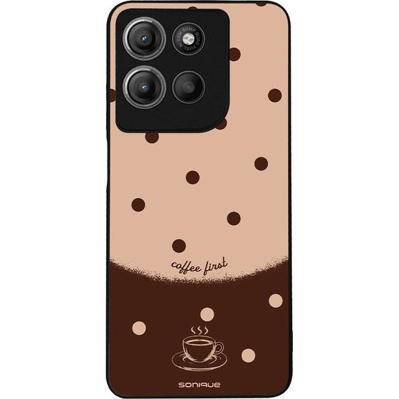Sonique ���� Delulu Polka Era Series ��� Motorola Moto G15 4G / Moto G15 Power Coffee First