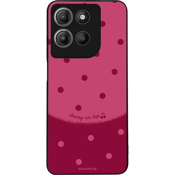 Sonique ���� Delulu Polka Era Series ��� Motorola Moto G15 4G / Moto G15 Power Top Cherry