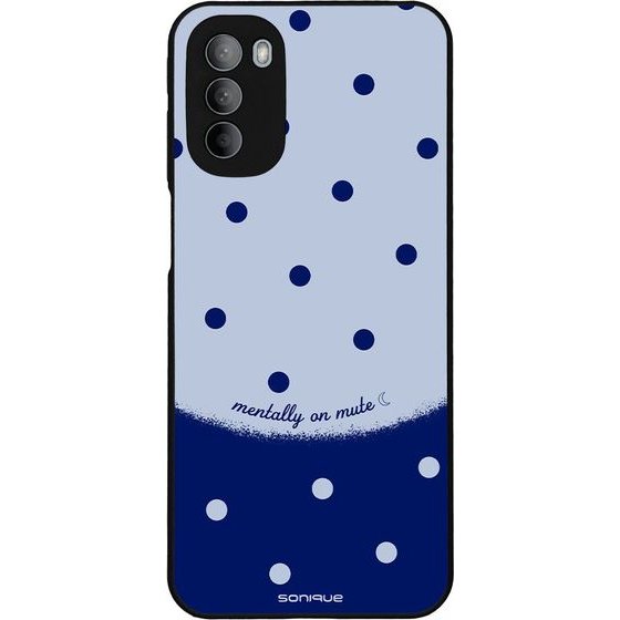 Sonique ���� Delulu Polka Era Series ��� Motorola Moto G31 4G / Moto G41 4G Blue Mentally