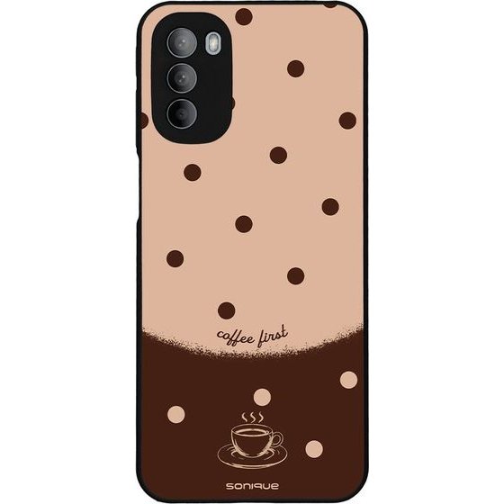 Sonique ���� Delulu Polka Era Series ��� Motorola Moto G31 4G / Moto G41 4G Coffee First