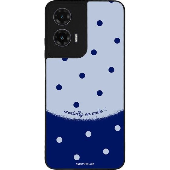 Sonique ���� Delulu Polka Era Series ��� Motorola Moto G35 5G Blue Mentally