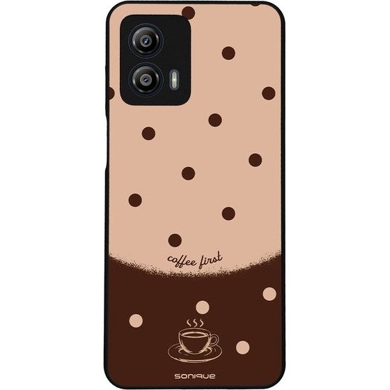 Sonique ���� Delulu Polka Era Series ��� Motorola Moto G53 5G Coffee First