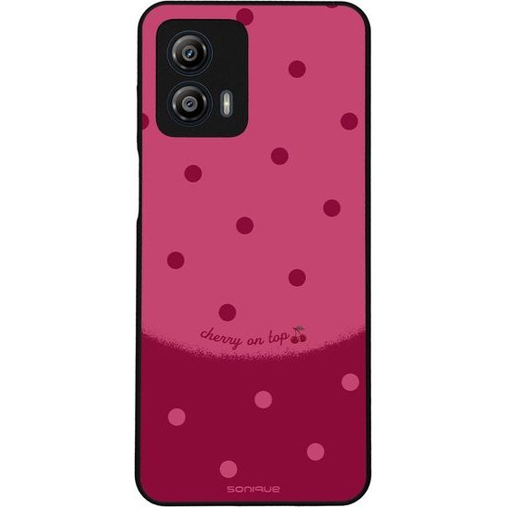 Sonique ���� Delulu Polka Era Series ��� Motorola Moto G53 5G Top Cherry