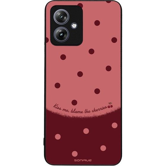 Sonique ���� Delulu Polka Era Series ��� Motorola Moto G54 5G / Moto G54 5G Power Blame Cherries