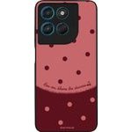 Sonique ���� Delulu Polka Era Series ��� Motorola Moto G57 Power 5G / Moto G67 Power 5G Blame Cherries