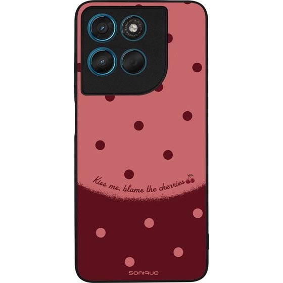 Sonique ���� Delulu Polka Era Series ��� Motorola Moto G57 Power 5G / Moto G67 Power 5G Blame Cherries