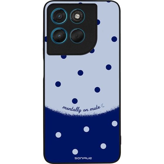 Sonique ���� Delulu Polka Era Series ��� Motorola Moto G57 Power 5G / Moto G67 Power 5G Blue Mentally