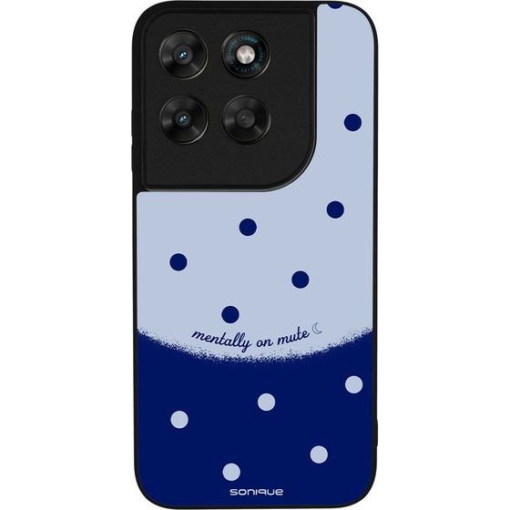 Sonique ���� Delulu Polka Era Series ��� Motorola Moto G67 5G / Moto G77 5G Blue Mentally