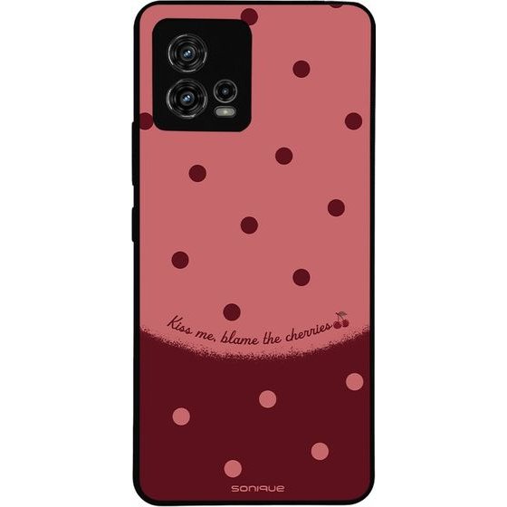 Sonique ���� Delulu Polka Era Series ��� Motorola Moto G72 Blame Cherries