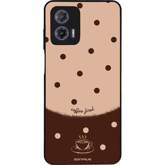 Sonique ���� Delulu Polka Era Series ��� Motorola Moto G73 5G Coffee First