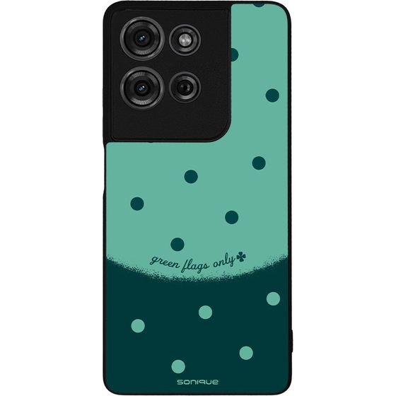 Sonique ���� Delulu Polka Era Series ��� Motorola Moto G75 5G Green Flags