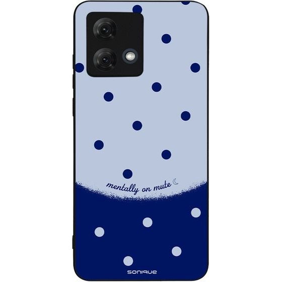 Sonique ���� Delulu Polka Era Series ��� Motorola Moto G84 5G Blue Mentally