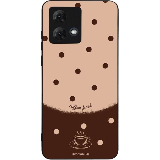 Sonique ���� Delulu Polka Era Series ��� Motorola Moto G84 5G Coffee First