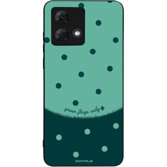 Sonique ���� Delulu Polka Era Series ��� Motorola Moto G84 5G Green Flags