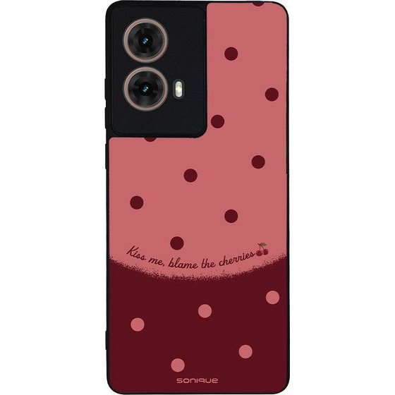 Sonique ���� Delulu Polka Era Series ��� Motorola Moto G85 5G Blame Cherries