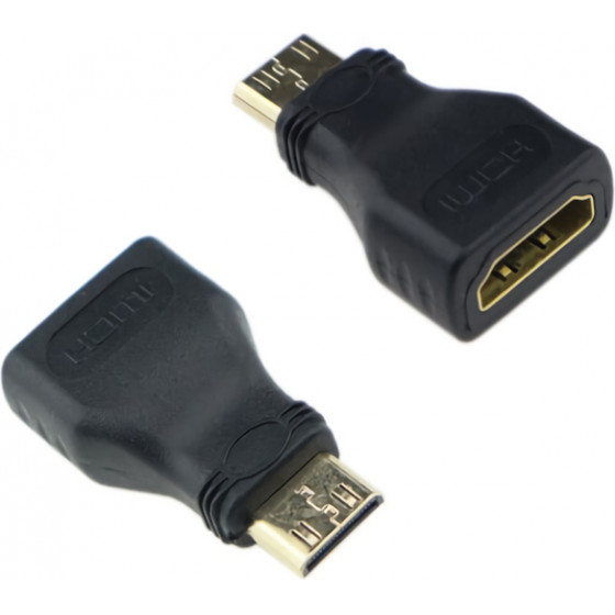 Powertech mini HDMI male �� HDMI female - (CAB-H025)