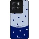 Sonique ���� Delulu Polka Era Series ��� Motorola Moto G86 5G / Moto G86 5G Power Blue Mentally