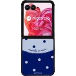 Sonique ���� Delulu Polka Era Series ��� Motorola Motorola Razr 50 Ultra Blue Mentally