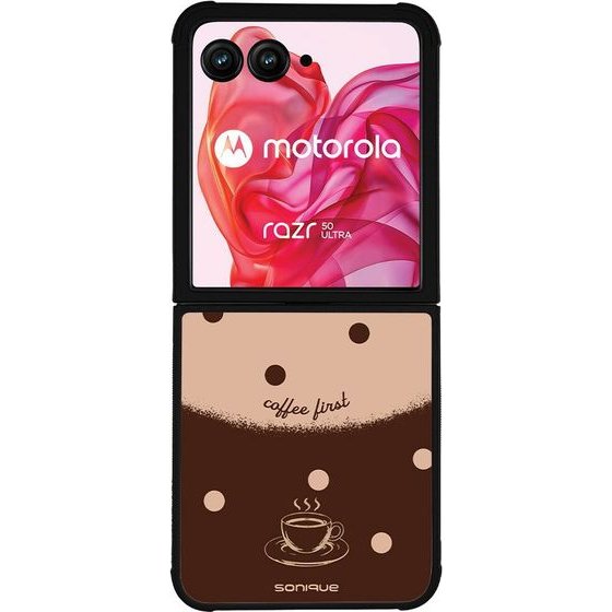 Sonique ���� Delulu Polka Era Series ��� Motorola Motorola Razr 50 Ultra Coffee First