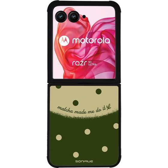 Sonique ���� Delulu Polka Era Series ��� Motorola Motorola Razr 50 Ultra Delulu Matcha