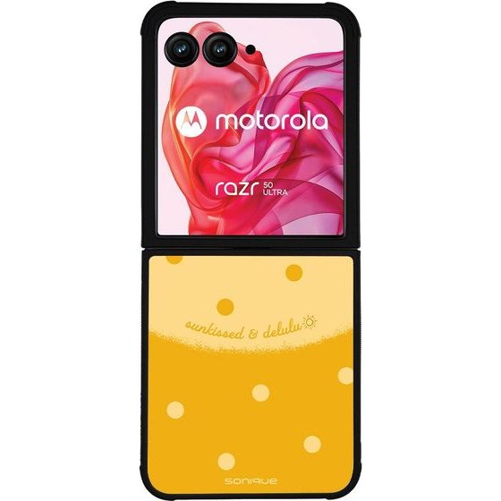 Sonique ���� Delulu Polka Era Series ��� Motorola Motorola Razr 50 Ultra Delulu Sun
