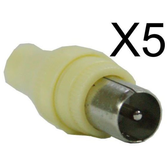 POWERTECH ADAPTER PAL 9.5MM ��� TV ��������, �������� ����� - 5TEM - (CAB-V011)