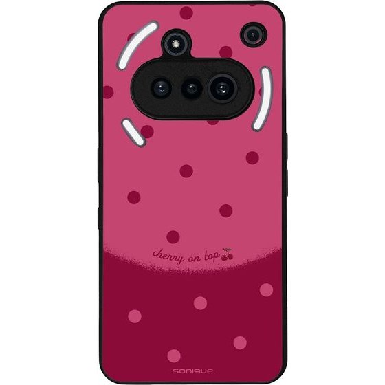 Sonique ���� Delulu Polka Era Series ��� Nothing Phone 3a Top Cherry