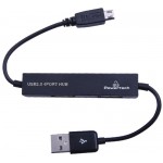 POWERTECH USB 2.0V HUB 4 PORT �� OTG ������� - (PT-113)