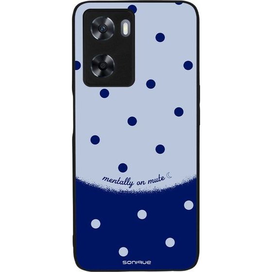 Sonique ���� Delulu Polka Era Series ��� Oppo A57 4G / Oppo A57s Blue Mentally