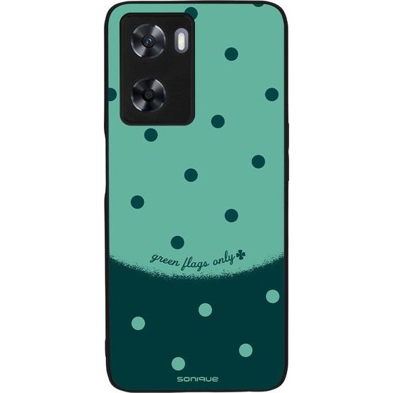 Sonique ���� Delulu Polka Era Series ��� Oppo A57 4G / Oppo A57s Green Flags
