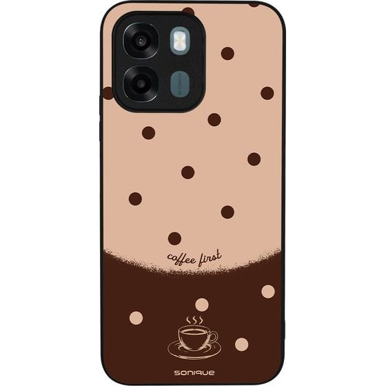 Sonique ���� Delulu Polka Era Series ��� Oppo A6 4G / Oppo A6 5G / Oppo A6x 4G / Oppo A6x 5G / Oppo A6k 4G Coffee First