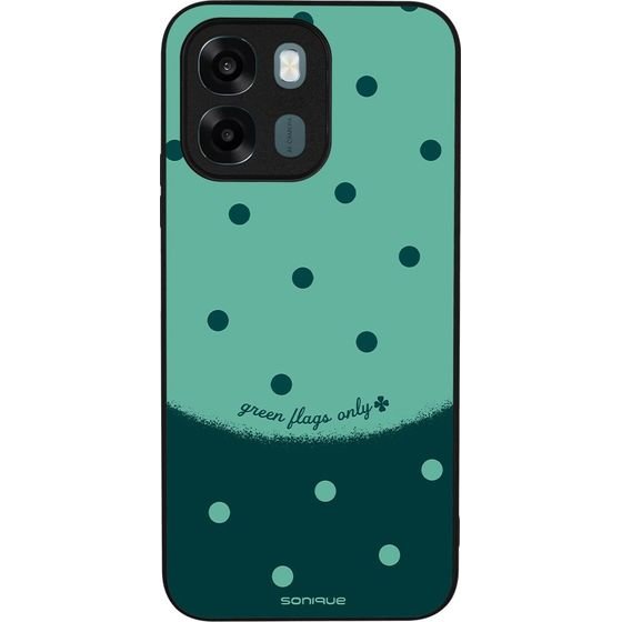Sonique ���� Delulu Polka Era Series ��� Oppo A6 4G / Oppo A6 5G / Oppo A6x 4G / Oppo A6x 5G / Oppo A6k 4G Green Flags