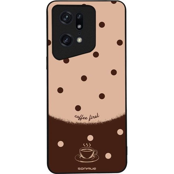 Sonique ���� Delulu Polka Era Series ��� Oppo Find X5 Pro 5G Coffee First