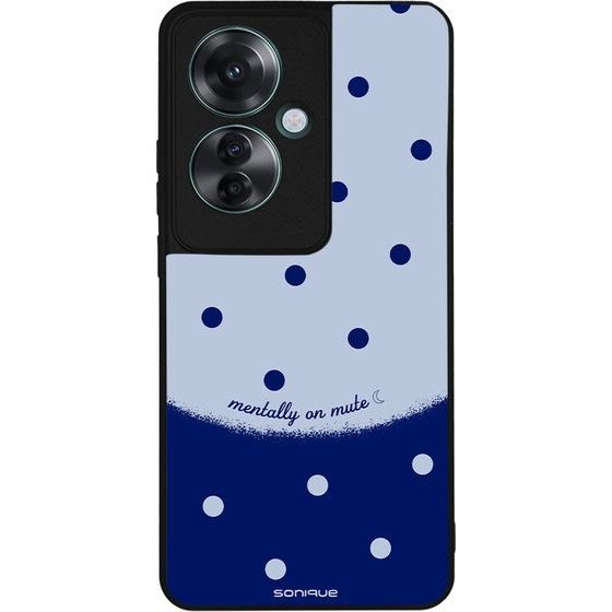 Sonique ���� Delulu Polka Era Series ��� Oppo Reno11 F 5G Blue Mentally