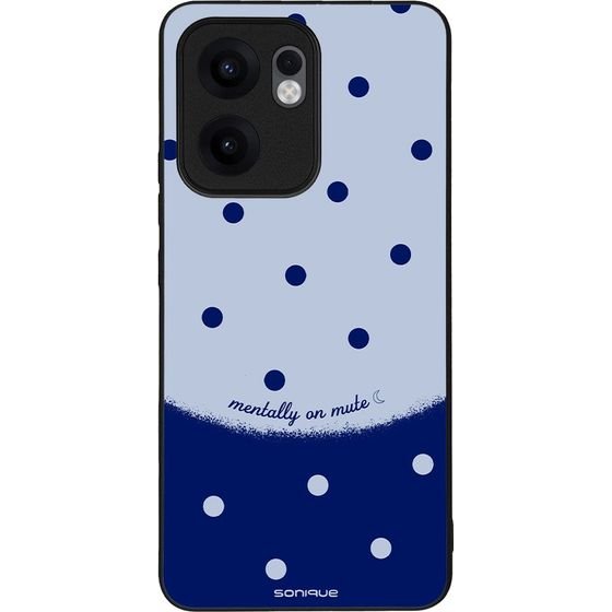 Sonique ���� Delulu Polka Era Series ��� Oppo Reno13 F 5G / Oppo Reno13 Fs 5G Blue Mentally
