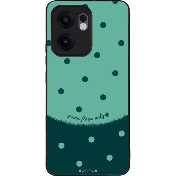 Sonique ���� Delulu Polka Era Series ��� Oppo Reno13 F 5G / Oppo Reno13 Fs 5G Green Flags