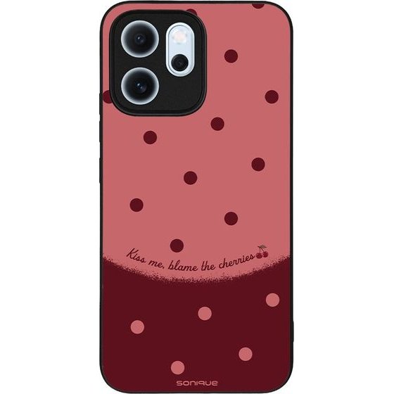 Sonique ���� Delulu Polka Era Series ��� Oppo Reno14 F 5G / Oppo Reno14 Fs 5G Blame Cherries